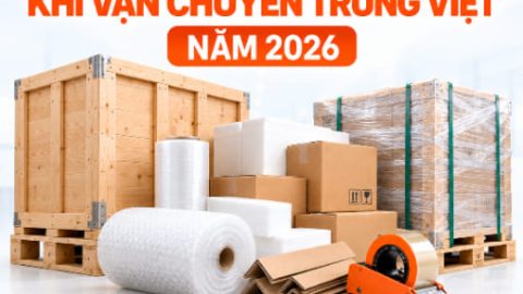 Chi phí gia cố khi vận chuyển Trung Việt năm 2026