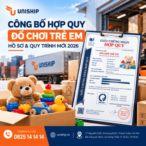 Công bố hợp quy đồ chơi trẻ em: Hồ sơ và Quy trình mới 2026