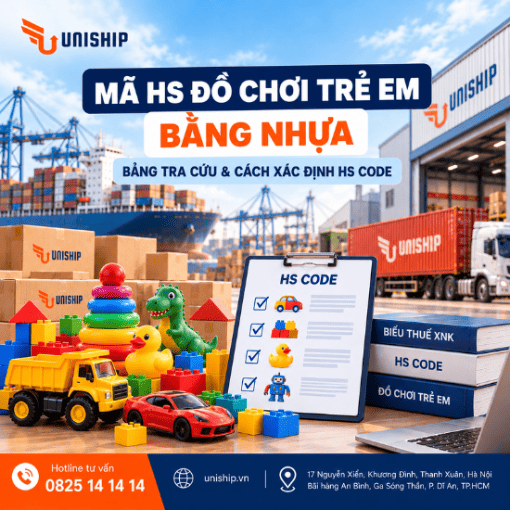 Mã HS đồ chơi trẻ em bằng nhựa : Bảng tra cứu & cách xác định HS code