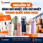 Nguồn sỉ bình giữ nhiệt, cốc giữ nhiệt Trung Quốc năm 2026